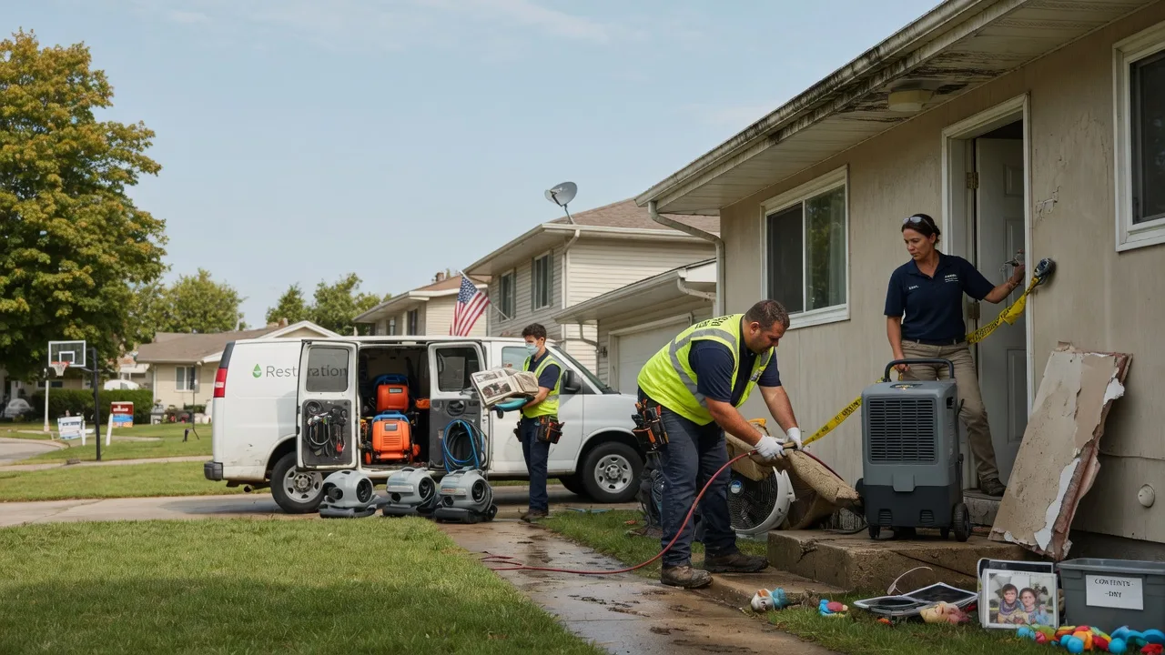 Water Damage Restoration in Port Hope, MI near me